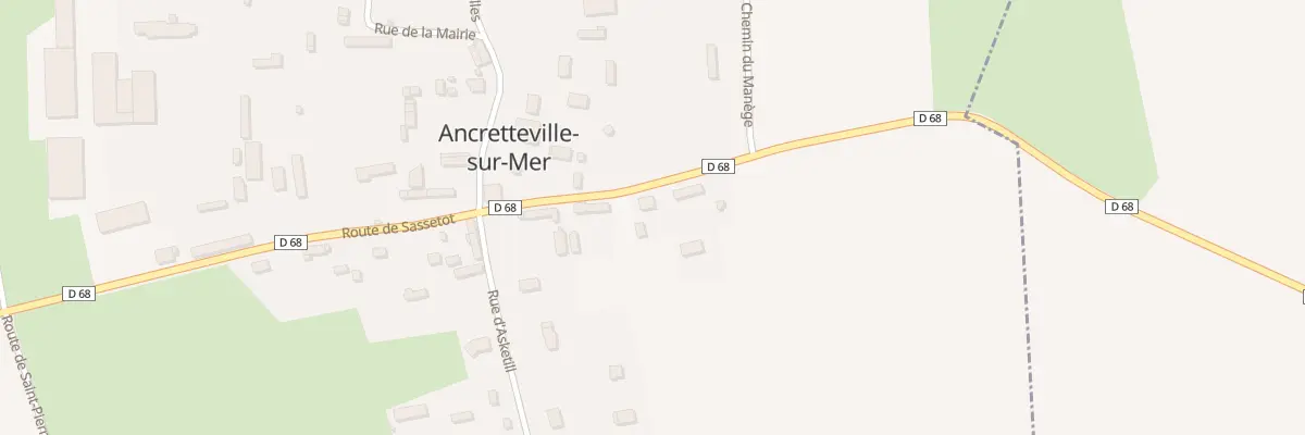 Plan du 1138 Rte de Sassetot à Ancretteville-sur-Mer