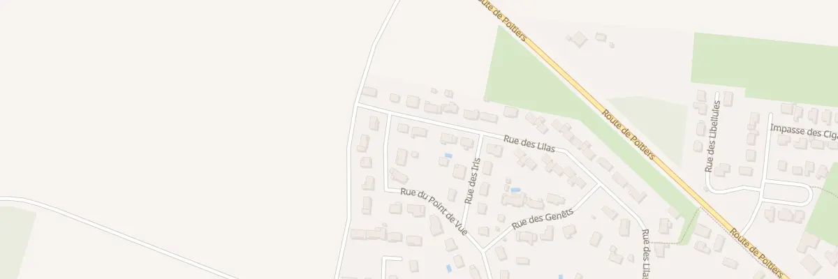 Plan du 4 Rue des Lilas à Fleuré