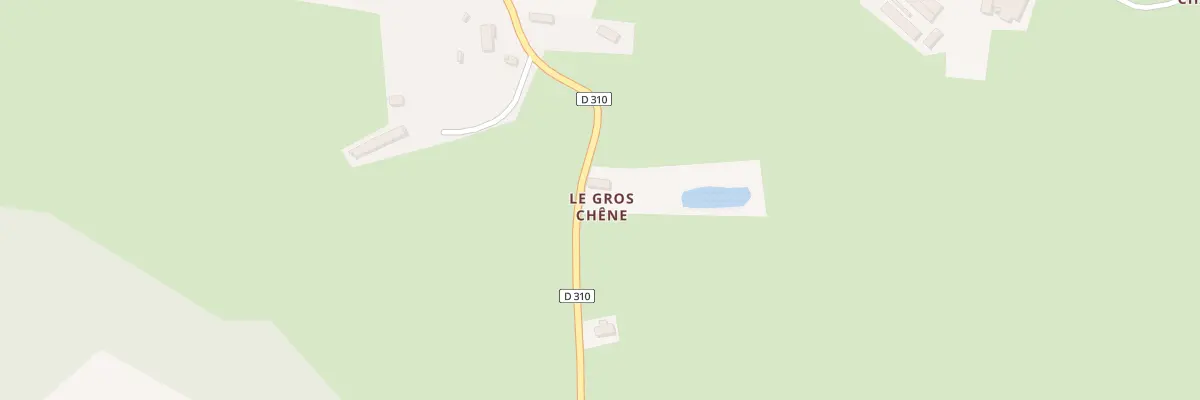 Plan du 36 Rte de Chêne Galon à Bellavilliers