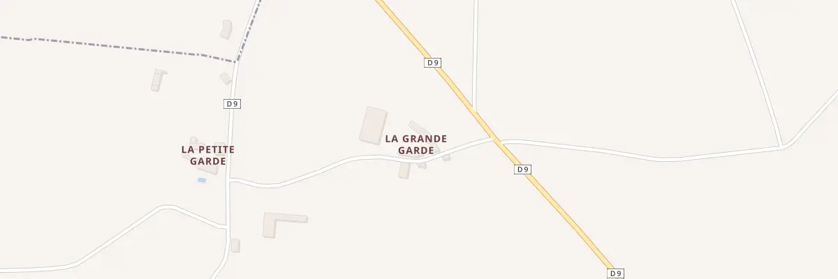 Plan du 5094 La Grande Garde à Antran
