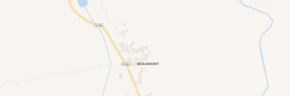 Plan du 12 Beaumont à Alloue