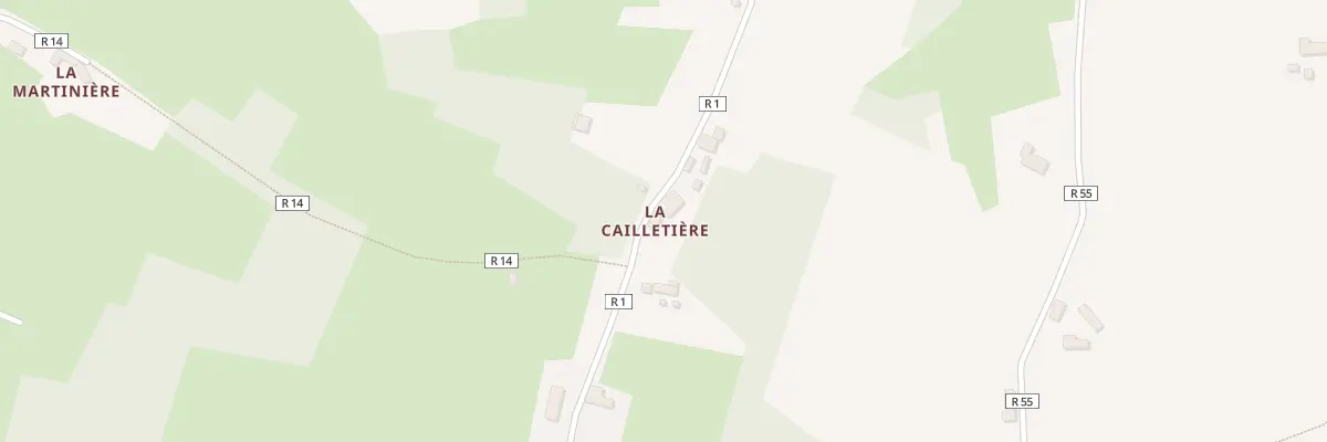 Plan du 5284 La Cailletiere à Chahaignes