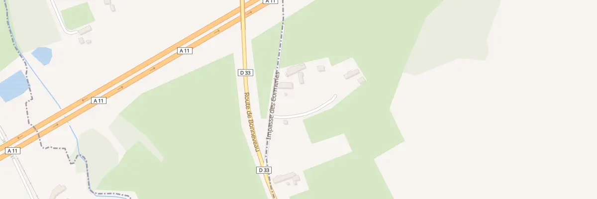 Plan du 8 Imp de la Cormerie à Beillé