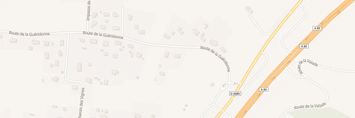 Plan du 1110 Rte de la Guéridonne à Saint-Léon-sur-l’Isle