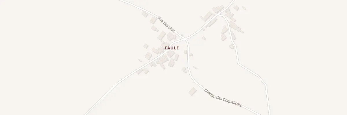 Plan du 5398F Faule à Saint-Secondin