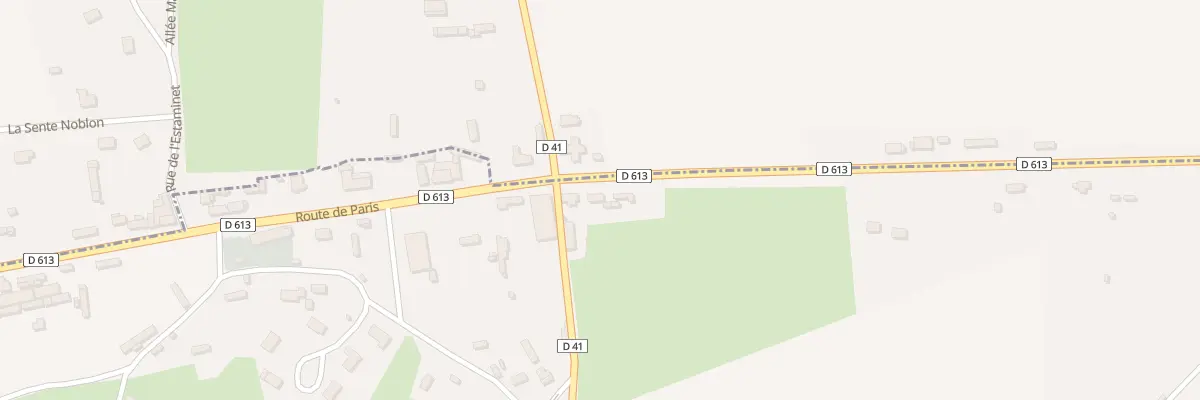Plan du 22 Rte de Paris à Duranville