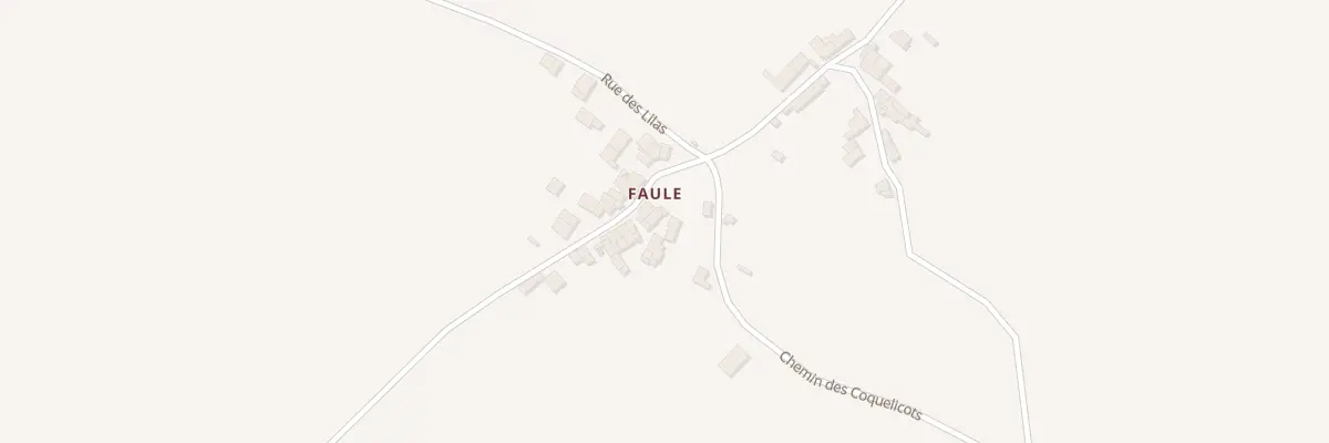 Plan du 5204 Faule à Saint-Secondin