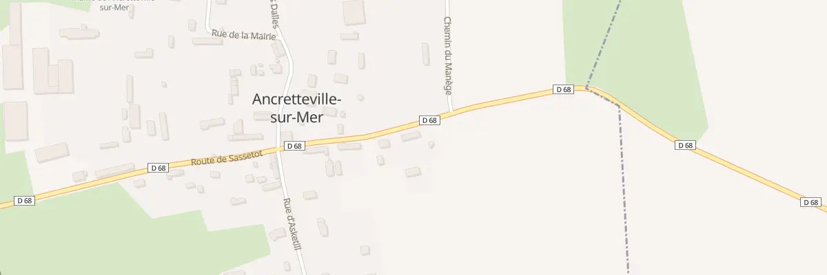 Plan du 1162 Rte de Sassetot à Ancretteville-sur-Mer