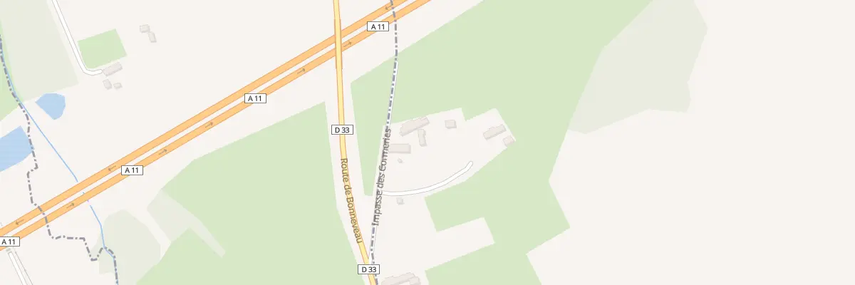 Plan du 10 Imp de la Cormerie à Beillé
