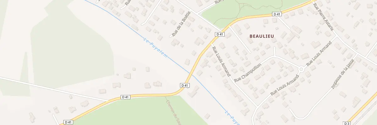 Plan du 12 Rue Alsace-Lorraine à Saint-Astier