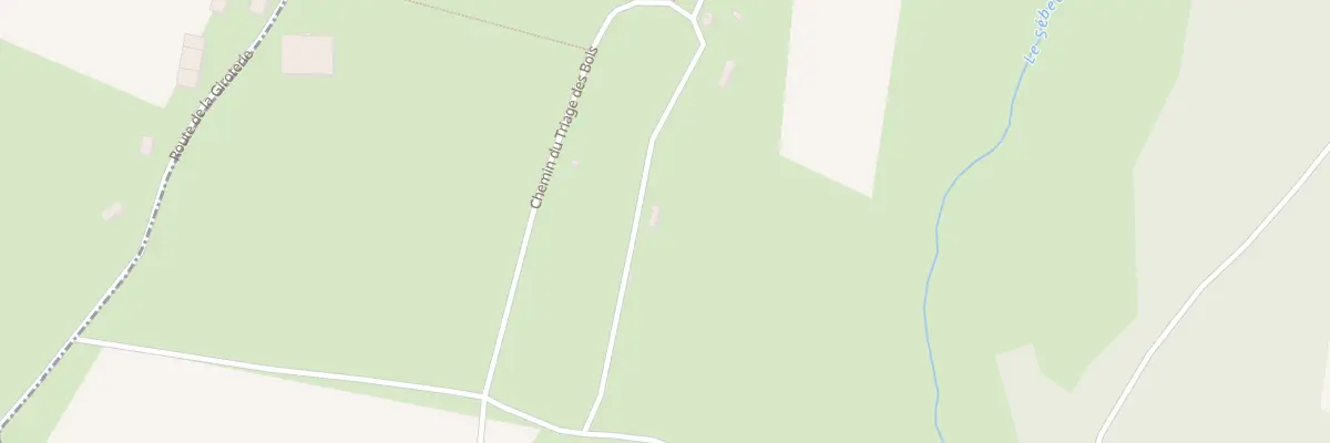 Plan du 1280 Che du Triage des Bois à Saint-Siméon