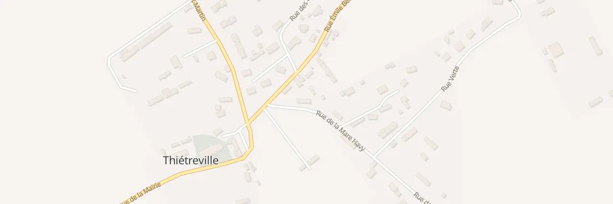 Plan du 12 Rue de la Mare Havy à Thiétreville