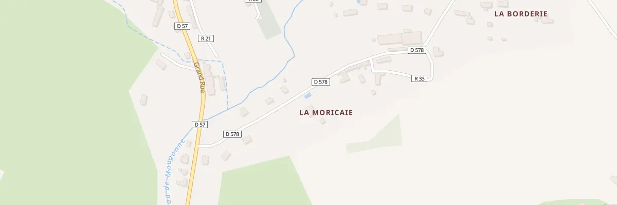 Plan du 206 La Moricaie à Neuil