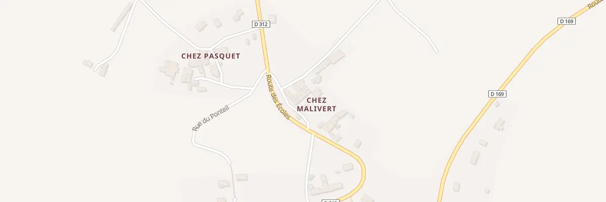 Plan du 20 Chez Malivert à Alloue
