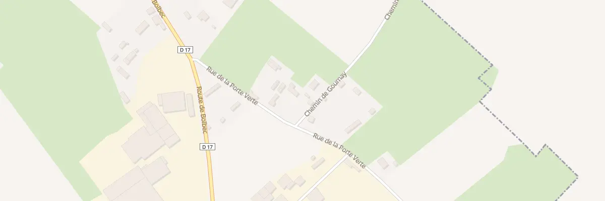 Plan du 1235 Che de Gournay à Limpiville