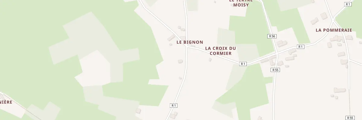 Plan du 5528 Le Bignon à Chahaignes