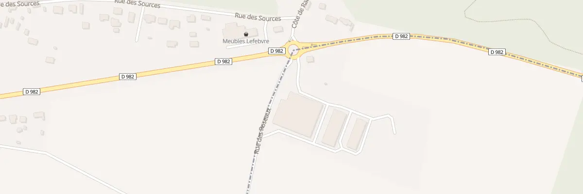 Plan du 9001 Les Surelles à Lillebonne