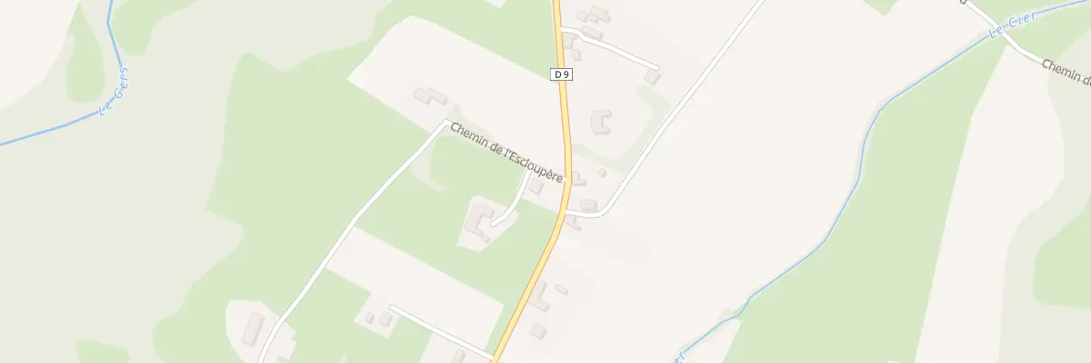 Plan du 5243 Blagnan à Monléon-Magnoac
