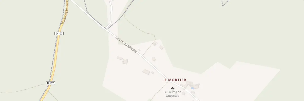 Plan du 88 Le Mortier à Queyssac