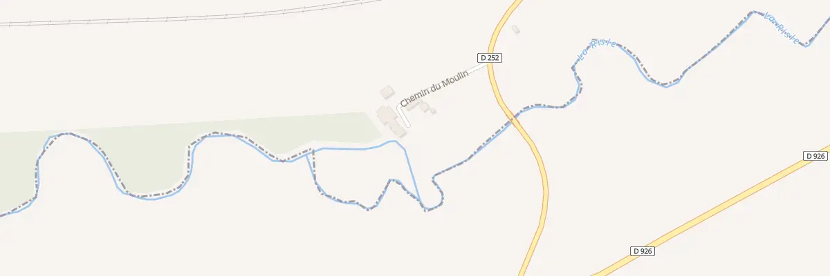 Plan du 90 Che du Moulin à Beaufai