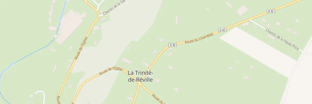 Plan du 101 Rte du Chamblac à La Trinité-de-Réville