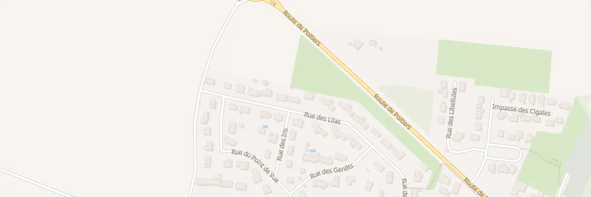 Plan du 13 Rue des Lilas à Fleuré