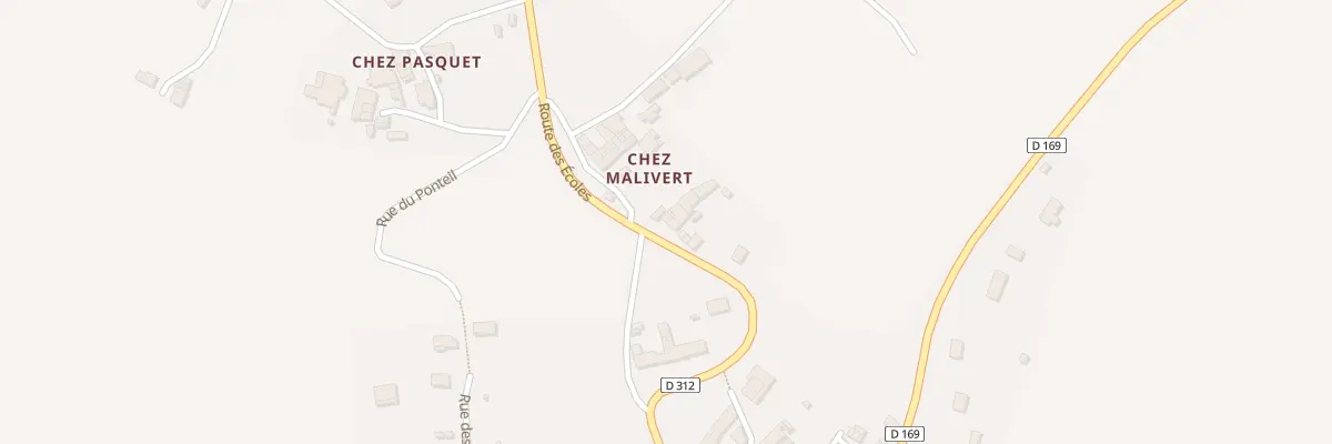 Plan du 5390 Chez Malivert à Alloue