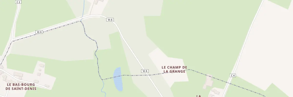 Plan du 5077 Champ de la Grange à Saint-Denis-des-Coudrais