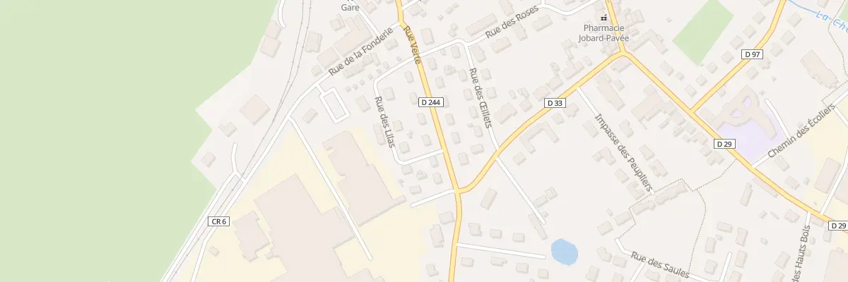 Plan du 12 Rue Verte à Tuffé Val de la Chéronne