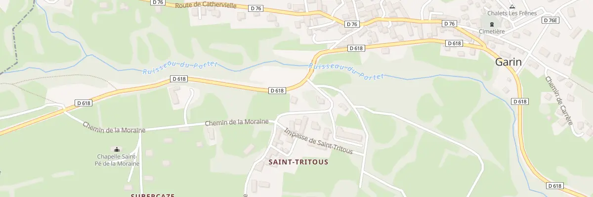 Plan du 9003 Chem de la Moraine à Garin