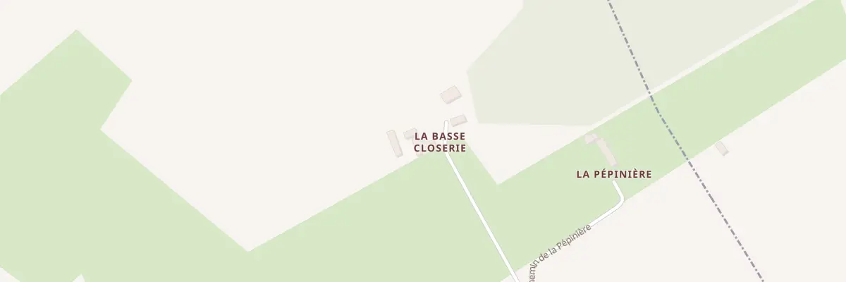 Plan du 95 La Basse Closerie au Pin-la-Garenne