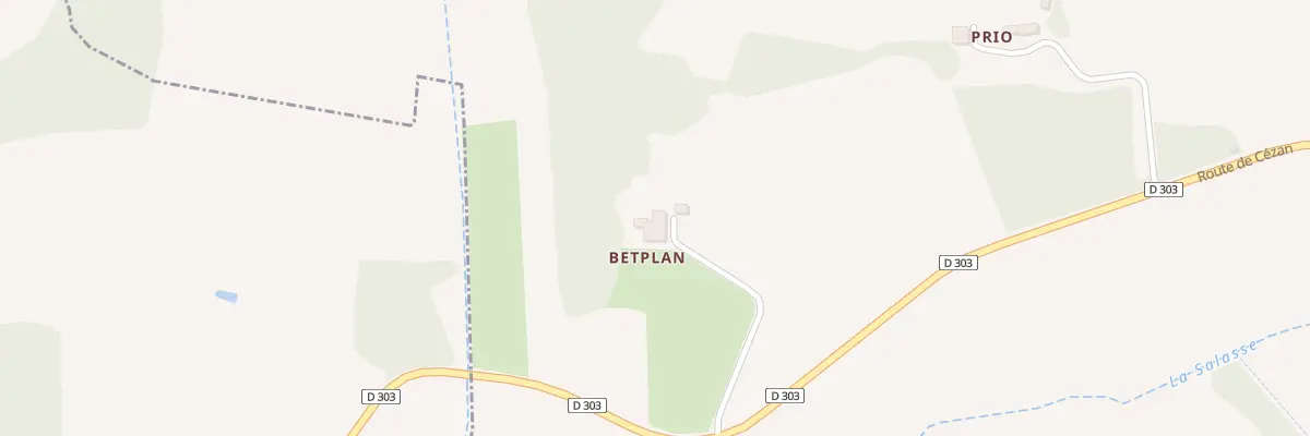 Plan du 2944 Rte de Cézan à Réjaumont