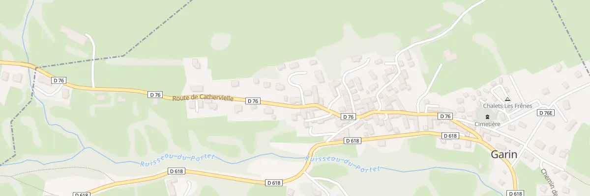 Plan du 38 Village à Garin