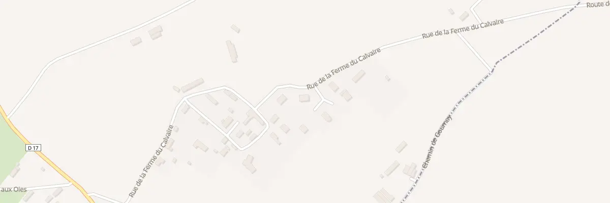 Plan du 450 Rue de la Ferme du Calvaire à Limpiville