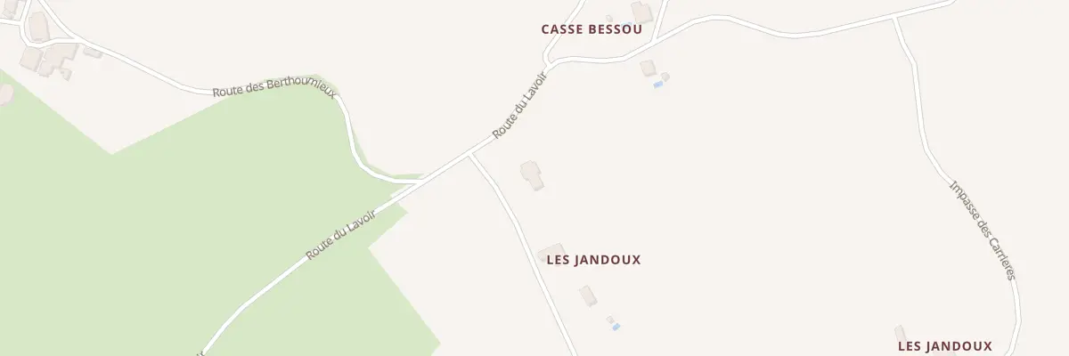 Plan du 15 Les Jandoux à Saint-Capraise-d’Eymet