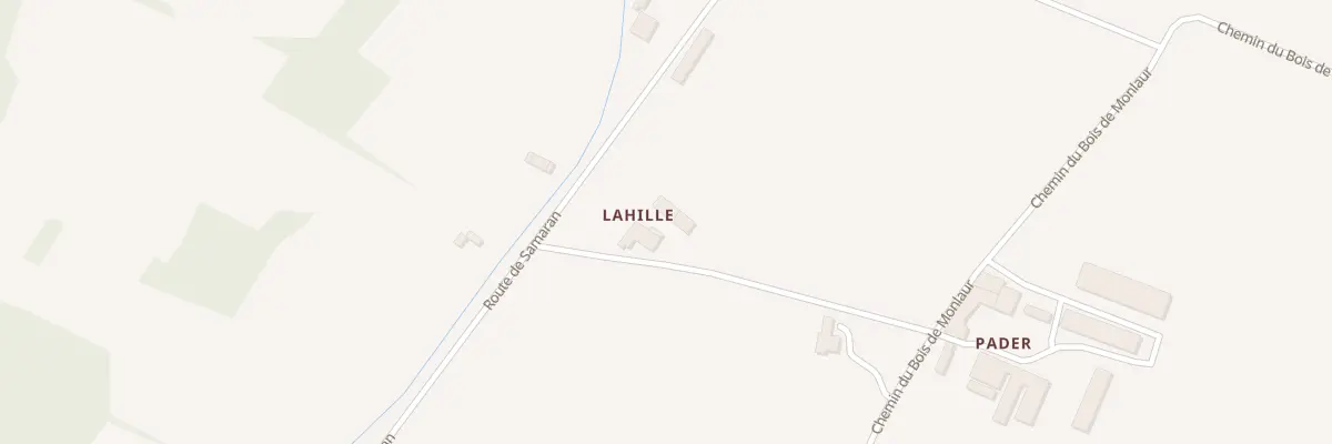 Plan du 5054 A Lahille à Monlaur-Bernet
