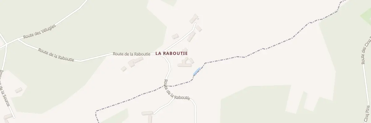 Plan du 76 La Raboutie Est à Montagnac-la-Crempse