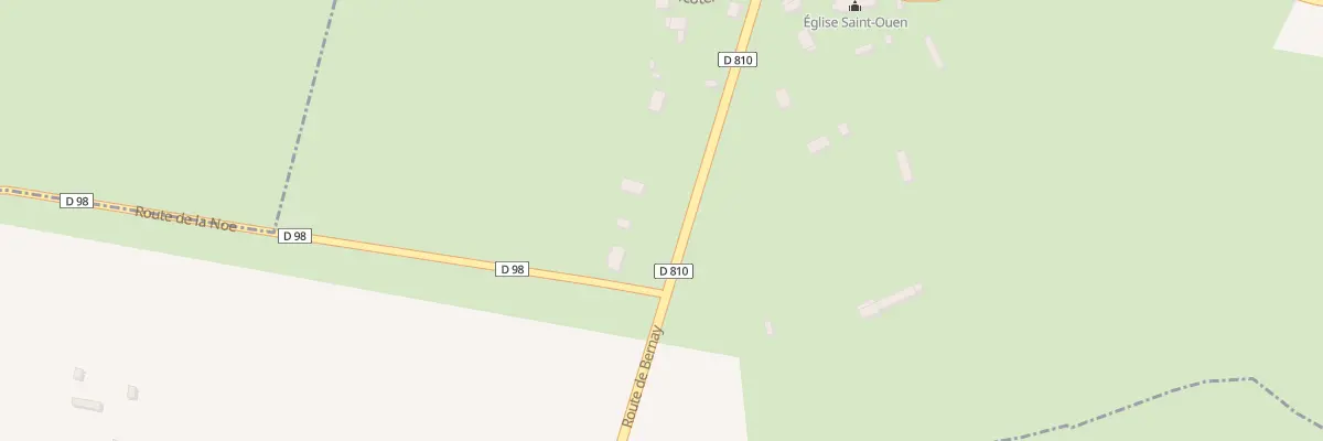 Plan du 50 Rue des Roux à La Noë-Poulain