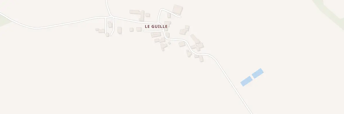 Plan du 11 Le Guillé à Fleuré