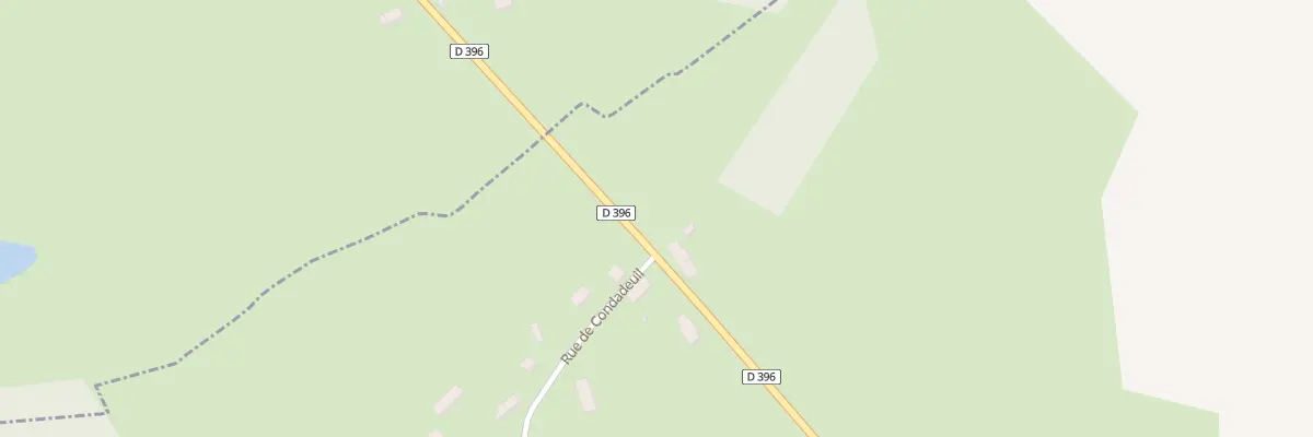 Plan du 14 Rte de Saint Adjutory à Mazerolles