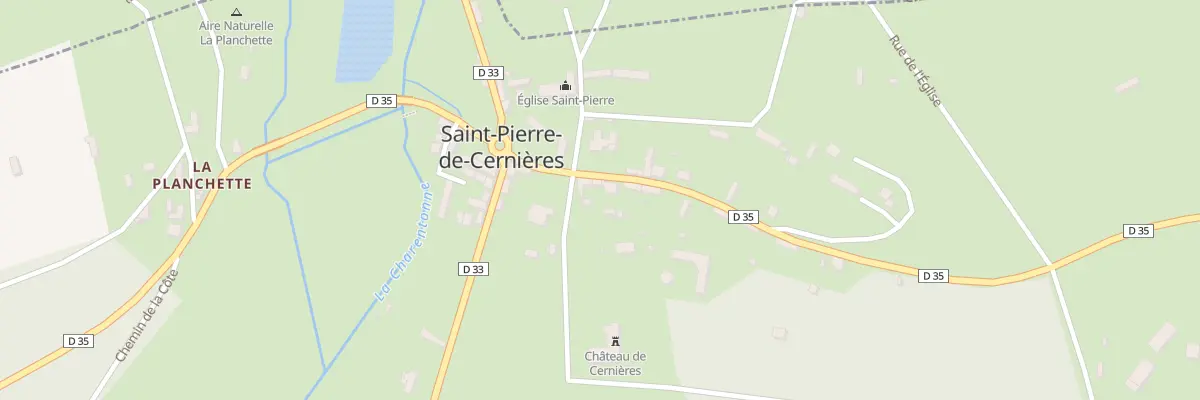 Plan du 12 Rue de l’Ancienne Forge à Saint-Pierre-de-Cernières