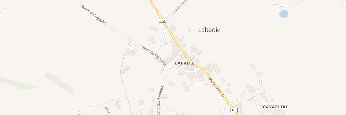 Plan du 18 Labadie Haute Ouest à Colombier