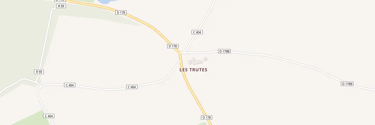 Plan du 1 Les Trutes à Nogent-le-Bernard