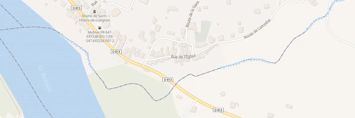 Plan du 86 Rue de l’Eglise à Saint-Hilaire-de-Lusignan