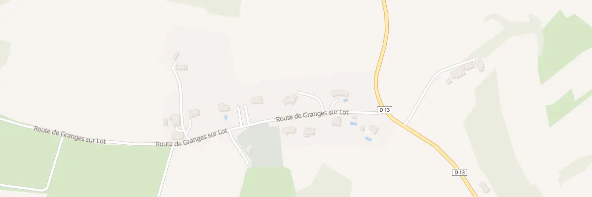 Plan du 112 Rte de Granges sur Lot à Montpezat