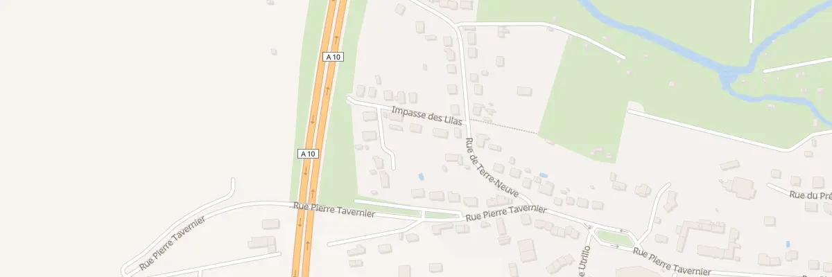Plan du 5 Imp des Lilas à Châtellerault