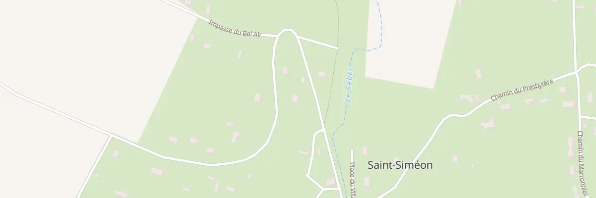 Plan du 180 Rte de Selles à Saint-Siméon