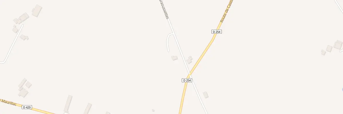 Plan du 9999 Gervinie-basse à Ségalas