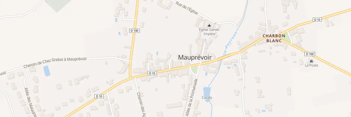Plan du 18 Rue du Diamant à Mauprévoir