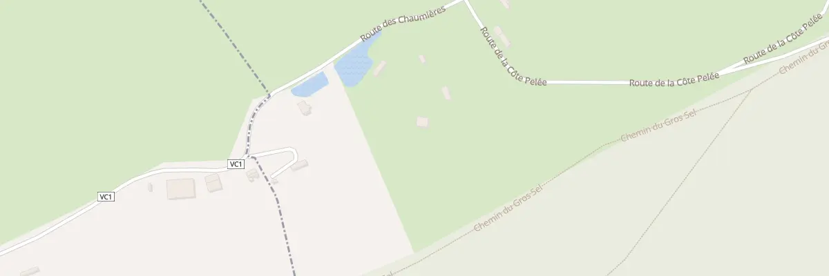 Plan du 184 Rte des Chaumières au Perrey